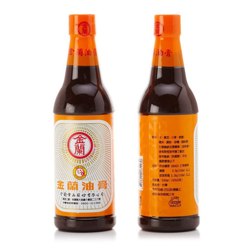 图片 台湾金兰 酱油膏 590ml 