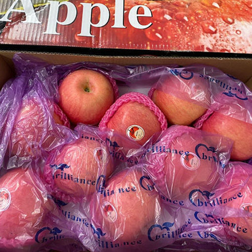 图片 整箱5kg! 中国进口红富士苹果 大号18颗 5kg 
