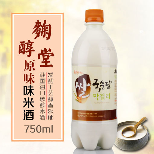 图片 韩国米酒 醇香原味 750g 6度酒精 (含Pfand 0.25) 