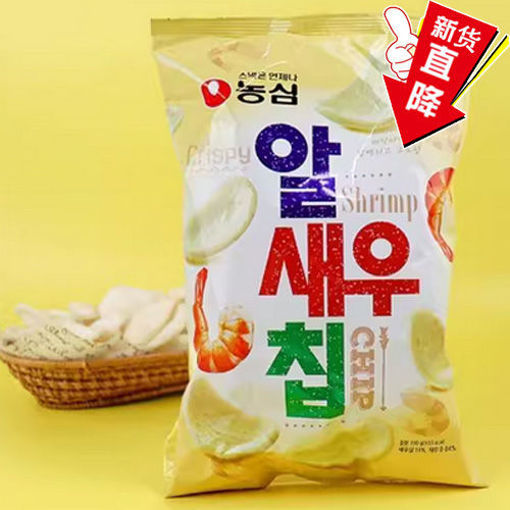 图片 韩国农心 黄袋 鲜虾片 75g 
