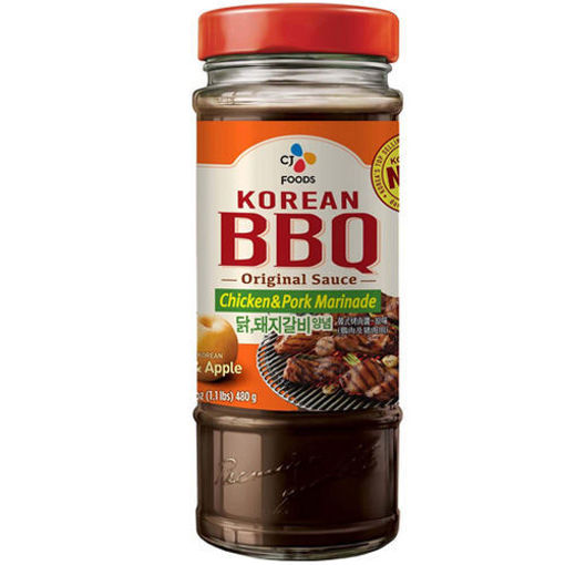 图片 韩国cj希杰 BBQ腌肉烤肉腌肉酱 腌制鸡肉猪肉 480g