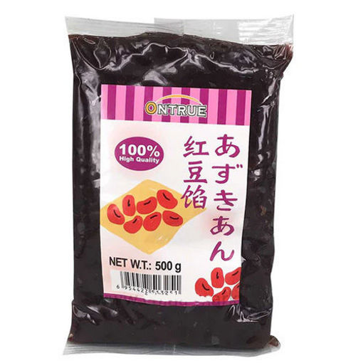 图片 安厨 红豆馅 100%带皮红豆沙 500g