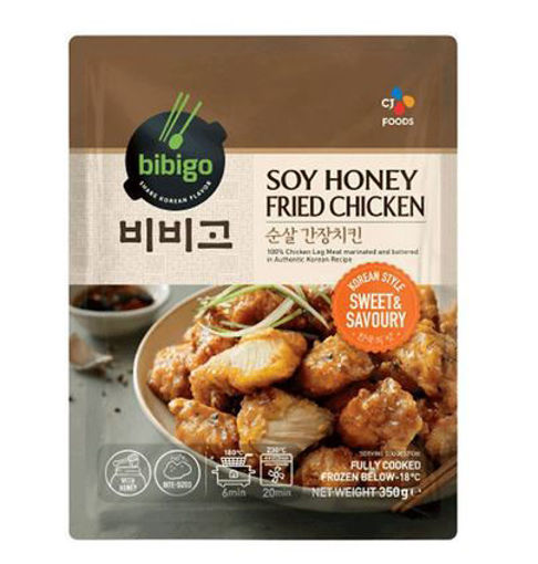 图片 bibigo 韩国炸鸡 棕色袋 蜂蜜味 350g 