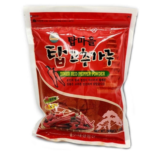 图片 HACCP 韩国辣椒粉 中粗 大包 500g 