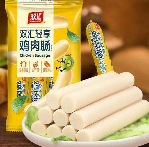 图片 整包 双汇新品 无淀粉轻享鸡肉肠 380g  