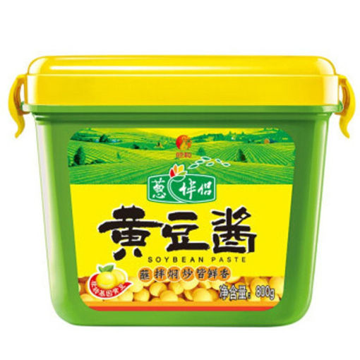 图片 葱伴侣 黄豆酱 盒装 家庭装 800g