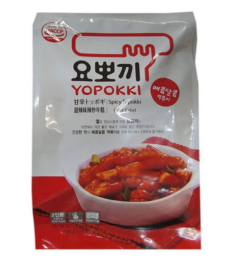 图片 韩国Yopokki 经典辣炒年糕 140g 袋装