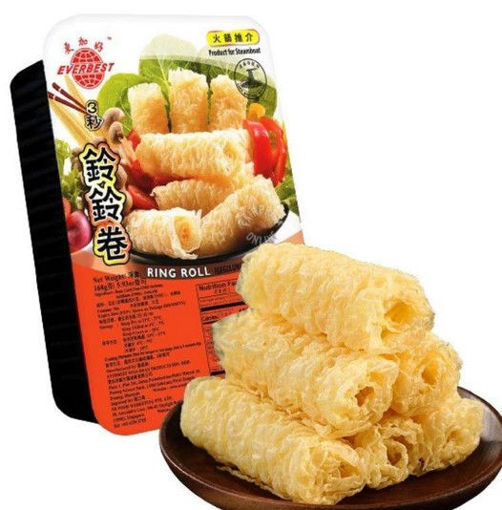 图片 EVERBEST 火锅响铃卷 铃铃卷 红贴 168g (腐竹卷) 