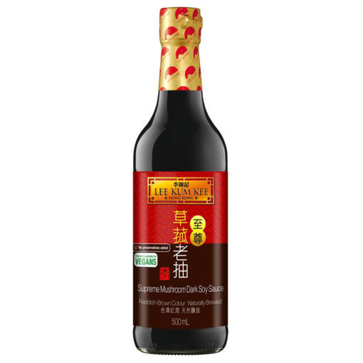 图片 李锦记 草菇老抽 500ml 日期见内页