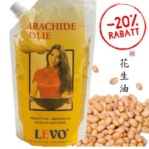 图片 LEVO优质 100%纯花生油 500ml 健康油不饱和脂肪酸 
