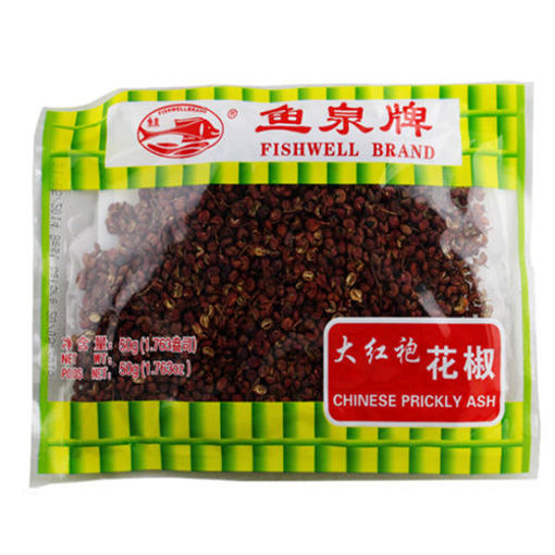 图片 鱼泉 大红袍花椒 50g 日期见内页