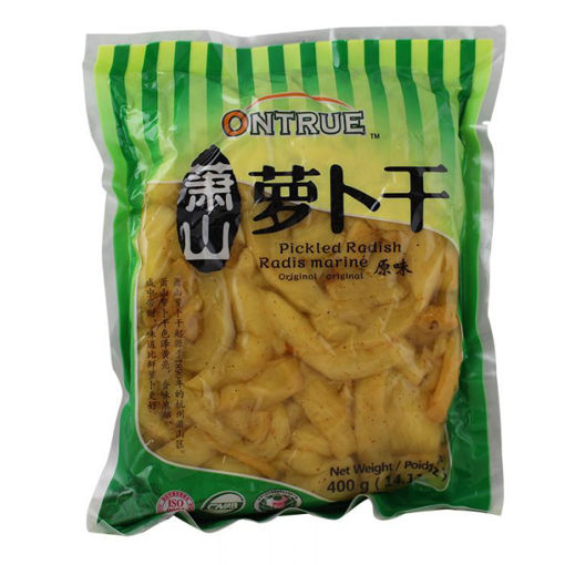 图片 安厨 萧山萝卜干 原味 绿袋 400g日期见内页