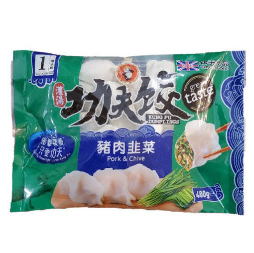 图片 不邮寄限自取！功夫 白菜猪肉韭菜饺子 410g 