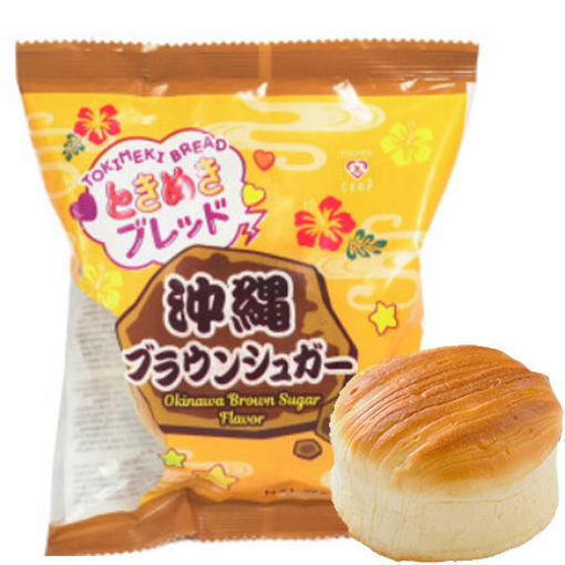 图片 Tokimeki 日本北海道牛乳面包 冲绳黑糖味 70g