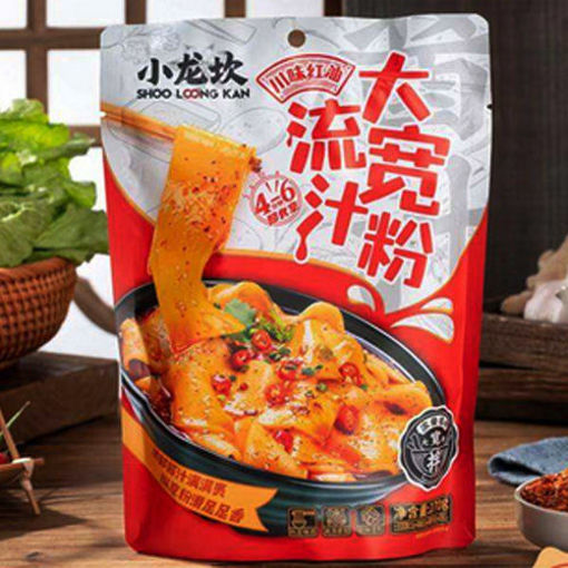 图片 小龙坎流汁大宽粉 川味红油 270g 红袋 