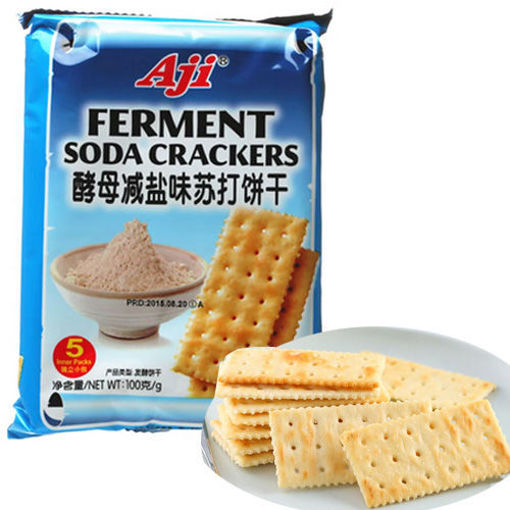 图片 AJI 酵母减盐味苏打饼干 100g