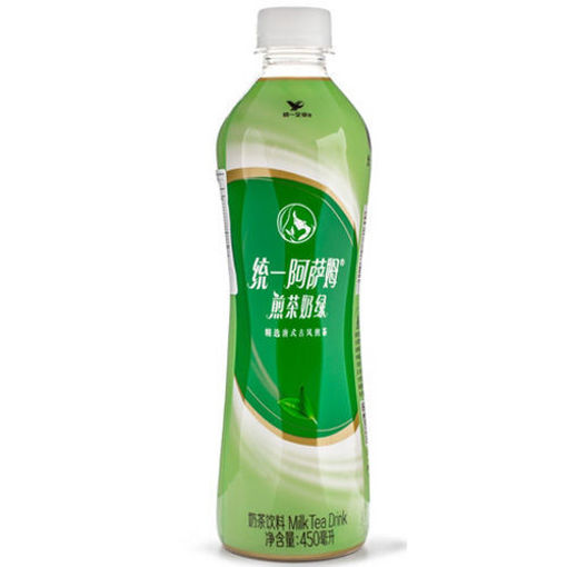 图片 统一阿萨姆 煎茶奶绿 (绿茶) 450ml