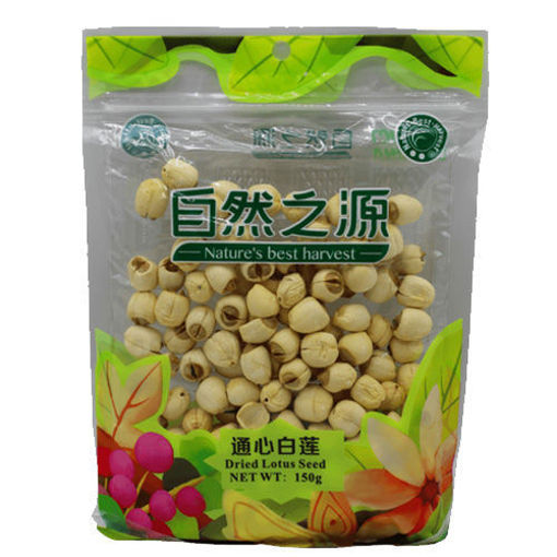 图片 自然之源 通心白莲子 150g 日期见内页