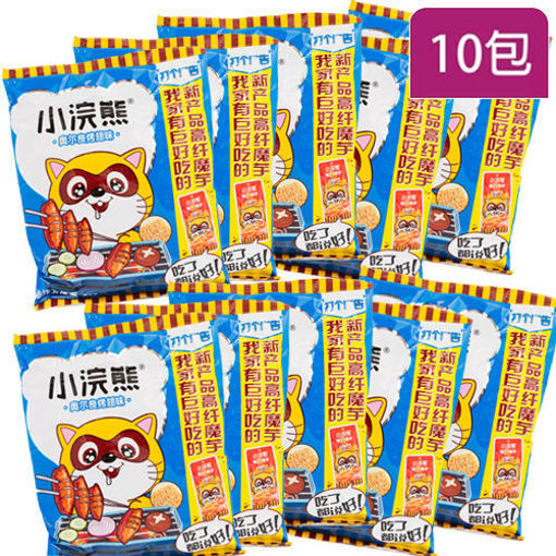 图片 10包组合! 统一 小浣熊 干脆面 烤翅要逆天味 10x35g
