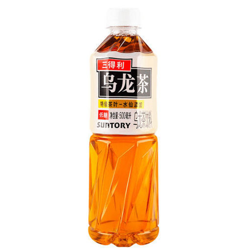 图片 日本SUNTORY三得利 乌龙茶 低糖0脂 500ml 红书推荐 制作同款便利店奶茶