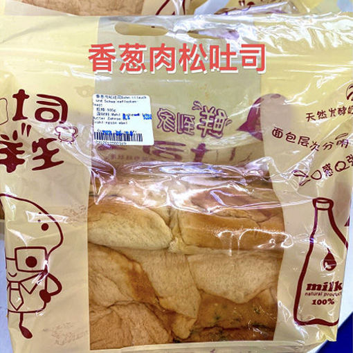 图片 花田食品 新鲜吐司 香葱肉松吐司面包 大包装 ca.490g 