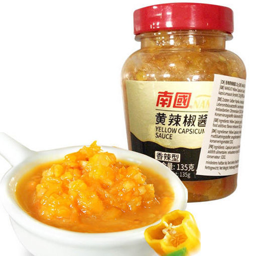 图片 南国 海南特产 黄辣椒酱 135g 日期见内页