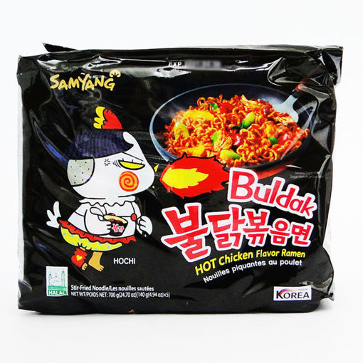 图片 韩国三养火鸡面 经典火鸡面 黑袋 140g 