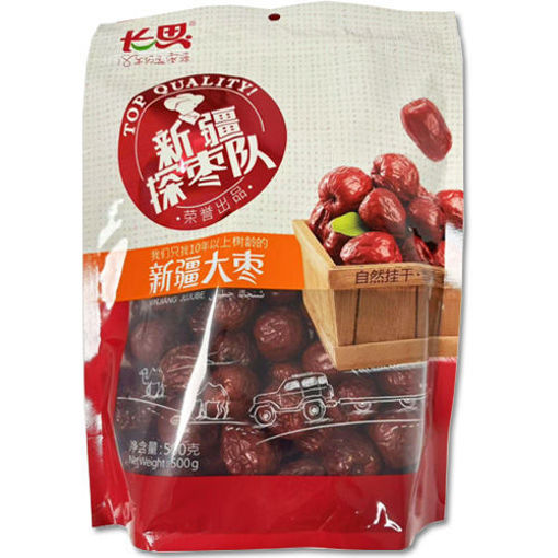 Picture of ChangSi Big Red Jujubes 500g 