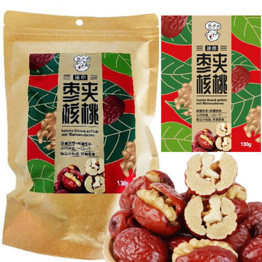图片 乐乐厨 枣夹核桃 130g 日期见内页