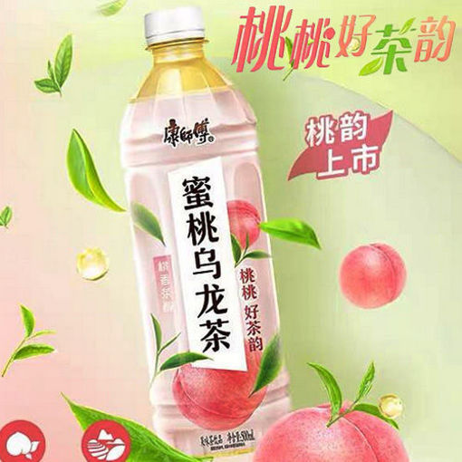 图片 康师傅 蜜桃乌龙茶 500ml 日期见内页