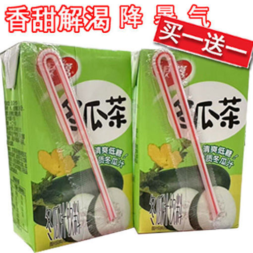 图片 整箱24盒! 银鹭 冬瓜茶 250ml 低糖清火 日期见内页