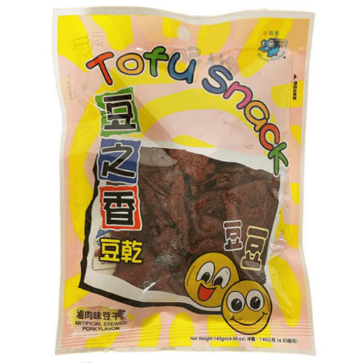 图片 台湾小飞象 卤肉味豆干140g 日期见内页