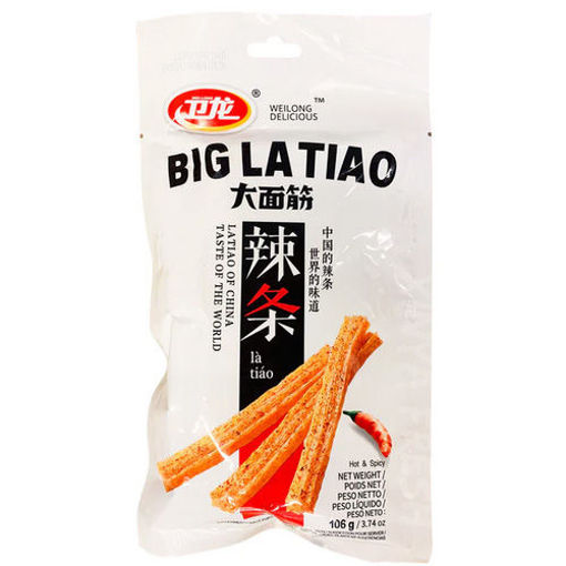 图片 卫龙辣条 大面筋 106g 日期见内页