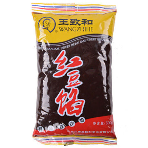 图片 王致和 红豆沙 500g 日期见内页