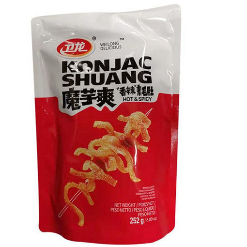 图片 卫龙 魔芋爽 红袋香辣味 252g 日期见内页