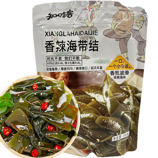 Picture of ZWK Kelp Knot Spicy Flavor 150g 