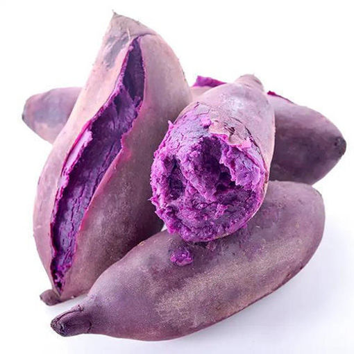 图片 紫心番薯 紫薯 大颗 1kg+