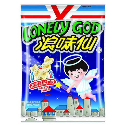 Picture of Lonely God Potato Twists Original Flavour 70g 