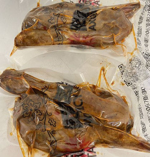 图片 阿雪卤味 熏鸭头 3个  (鲜香入味 急冻新鲜卤味,无真空) 