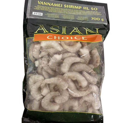 Picture of Nur für Express! Vannamei Garnelen 1kg Netto 700g 21-25er 