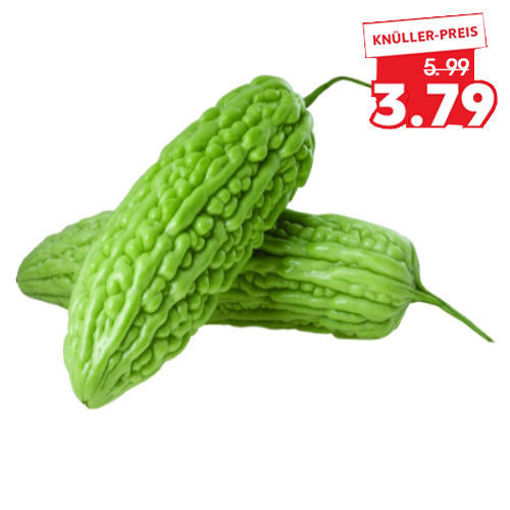 图片 新鲜苦瓜 1-2颗  ca.400g-500g