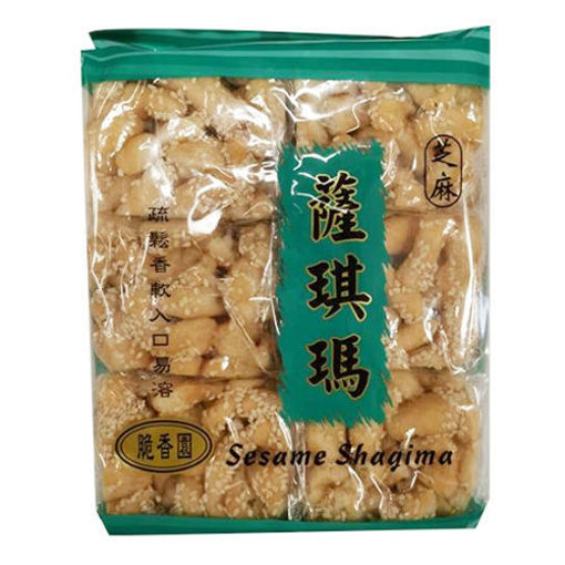 图片 脆香园 沙琪玛 芝麻 240g 芝麻萨琪玛 日期见内页