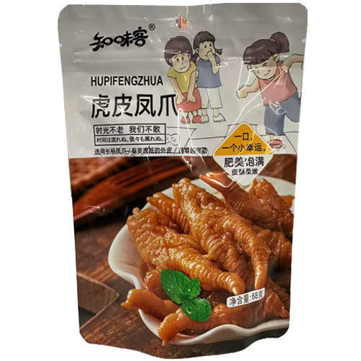 图片 知味客 虎皮凤爪 68g 日期见内页