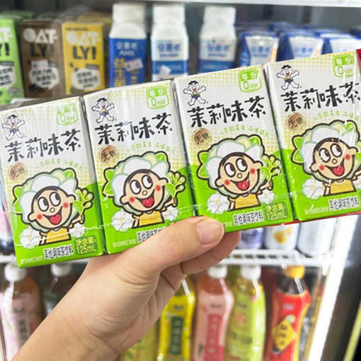 图片 4连包! 旺旺 茉莉味茶 4*125ml 日期见内页