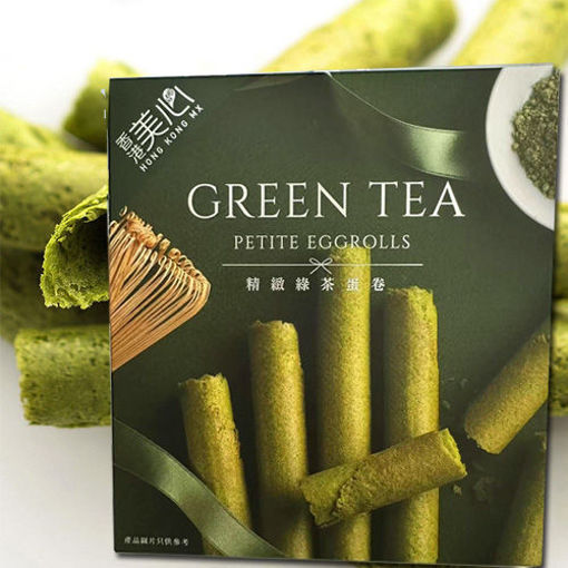 图片 香港美心 精致抹茶味蛋卷 (6条装) 34.8g 日期见内页