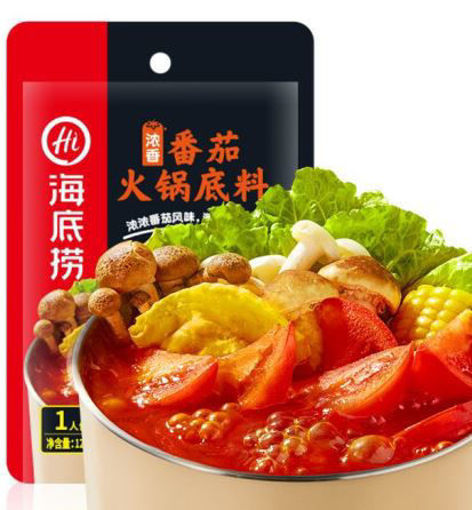 图片 海底捞 1-2人份番茄火锅底料 125g 