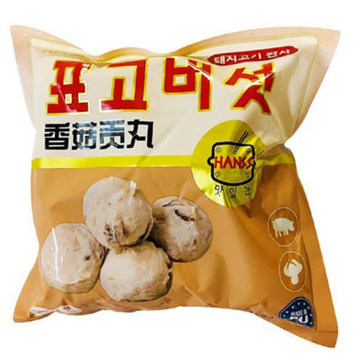 图片 韩国HANSS 香菇贡丸 大包 360g
