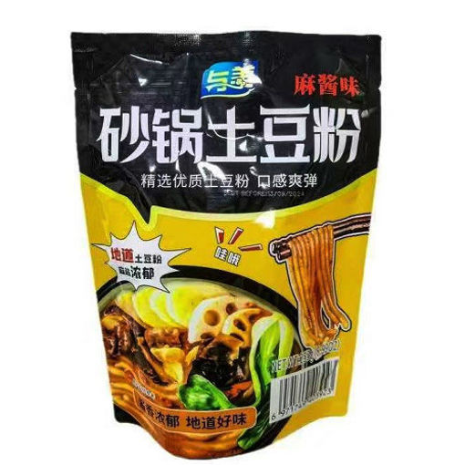 图片 与美 砂锅土豆粉 麻酱味 255g 日期见内页