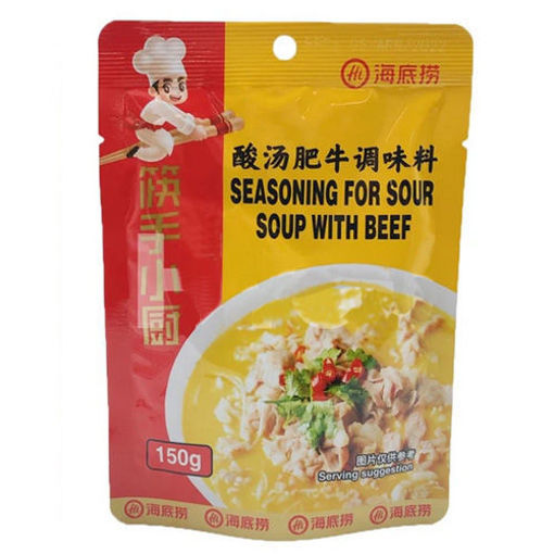 图片 海底捞筷手小厨 酸汤肥牛调味料 150g 日期见内页