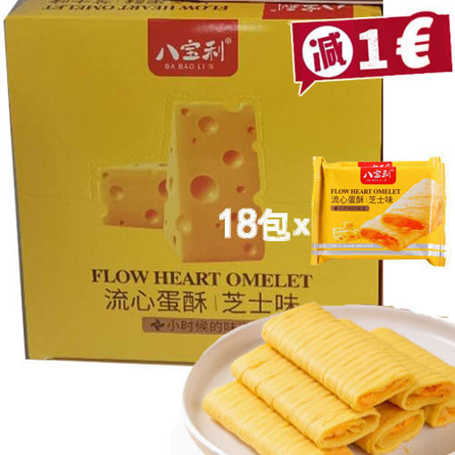 图片 八宝利 流心蛋酥 芝士味 400g 大盒 日期见内页
